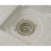 カクダイ 【まとめ買い】 ガオナ ヘアキャッチャー ユニットバス用 お風呂の排水口カバー 10.2センチ 日本製 GA-FW042 1セット(10個)