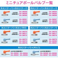 カクダイ GAONA GA-JM077ミニボールバルブRc1/4×Rc1/4 GA-JM077 1個