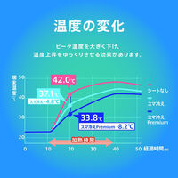 トリニティ スマ冷え Premium 貼って剥がせる冷却シート BIG マットホワイト TR-SHPB-WT 1個（直送品）