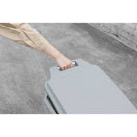 リス ゴミ箱 ワンハンドパッキンペール 45L パッキン付 グレー 557324 1個（直送品）