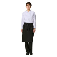 KAZEN 調理コート ホワイト KZN617-10 M 1枚（直送品）