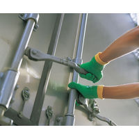 ショーワグローブ ショーワ 塩化ビニール手袋 No600グリーンジャージ Sサイズ NO600S 1双 376-7817（直送品）