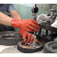 ショーワグローブ ショーワ 塩化ビニール手袋 No620ニューロングビニローブ オレンジ LLサイズ NO620-LL 1双 383-9982