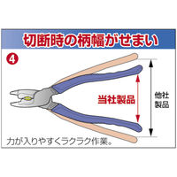 スリーピークス技研 電工Fペンチ 220mm DF220 1丁