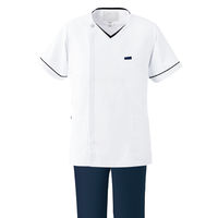 フォーク メンズジップスクラブ 1016EW-7-4L 1枚　スクラブ（直送品）