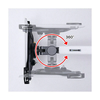 サンワサプライ　7～11インチ対応水平垂直iPad・タブレット用アーム　（直送品）