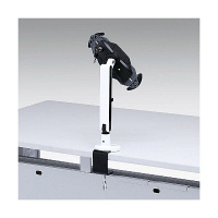 サンワサプライ　7～11インチ対応iPad・タブレット用アーム　ホワイト　（直送品）