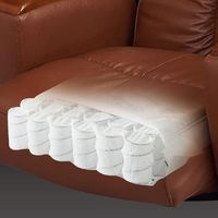 宮武製作所　肘付本革座椅子-風雅-　ブラウン　（直送品）