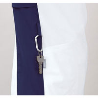 アシックス スクラブジャケット(男女兼用) 半袖 L CHM301-0709 1枚　スクラブ（直送品）