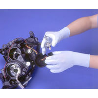 SHOWA ニトリルゴム背抜き手袋 No265ピッタリ背抜き強力ロング ブルー 3双パック Mサイズ NO265-M3P 1パック(3双)（直送品）