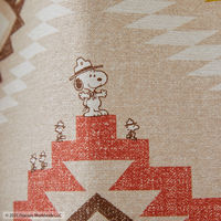 スミノエ PEANUTS セミオーダー カーテン コーストライフ 2100×1900mm レッド 1セット(2枚入)（直送品）