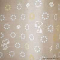 スミノエ PEANUTS セミオーダー カーテン ボウタイ 1800×1450mm ベージュ 1セット(2枚入)（直送品）