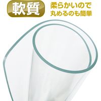 共栄プラスチック 下敷き オリオンズ 硬筆用 ソフト A4 透明 NO.1204 1枚