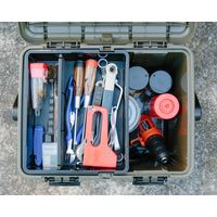 リングスター Starke-R ELEPHANT 収納ボックス オリーブドラブ L465×W333×H322mm STR-470 OD 1個