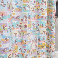 スミノエ DISNEY セミオーダー カーテン ミッキー レトロコミック 1300×2150mm アイボリー １セット(2枚入)（直送品）