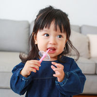 ピジョン 乳歯ブラシ レッスン段階4 ピンク 1パック（2本入）