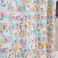 スミノエ DISNEY セミオーダー カーテン ミッキー レトロコミック 3000×1050mm アイボリー １セット(2枚入)（直送品）