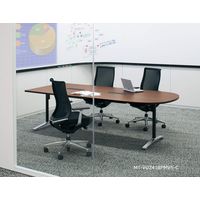 【組立設置込】コクヨ ビエナ 角形 T字 アジャスター脚 配線付 1200×900×720mm MT-V129BP81MV5-E 1台（直送品）