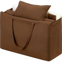 アイリスオーヤマ 布団10点セット マットレス付 シングル 組みふとん 寝具 介護 仮眠 布団カバー 除湿 低反発 KFS-M10ST ブラウン 1セット