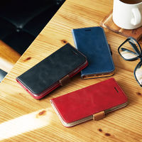 iPhone SE 第3・2世代/8/7 用 ケース カバー レザー 手帳 ブラック PM-A22SPLFYBK エレコム 1個（直送品）