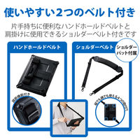 iPad 第9世代 (2021) 10.2インチ フルプロテクトケース ZEROSHOCK TB-A21RHVBK エレコム 1個（直送品）