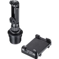 サンワサプライ 車載用タブレットホルダー(ドリンクホルダー固定式) CAR-HLD14BK 1個