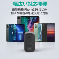 USB充電器 AUKEY 38W PD対応 Type-C+Type-A ブラック Swift Mix PA-F3L-BK 1個