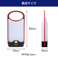 朝日電器 LEDフラットランタン DOP-L809 1個