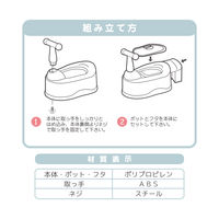 永和 ベビーおまる ブラウン 1個