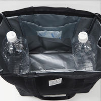 オカトー 保冷バッグ 大容量 ファスナー スクエアバッグ BIGBEE オリーブグリーン 351965 1個（直送品）