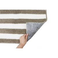 オカトー バスマット sofmore 45×60cm ブラウン 373240 1個