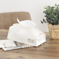 LB ティッシュケース アイボリー 27623 1袋(6個入) 不二貿易（直送品）