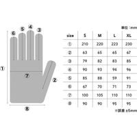 中国産業 0400C's CLUBリフレクションプロテクトグローブクロXL 0400-19-XL 1枚（直送品）