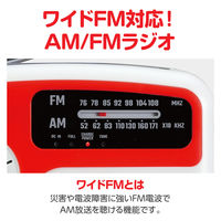 アーテック 手回し ソーラーラジオライト 52208 1個（直送品）