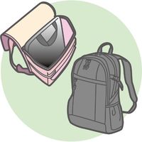 アーテック PCタブレット用 クッションケース L ネイビー 91735 1個