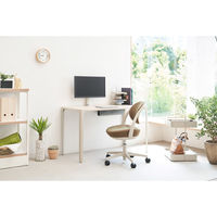 オカムラ パラベル デスク 無垢材天板 幅1000×奥行500×高さ720mm ナチュラル×ライトグレージュ 8TPD0A WF29 1台（直送品）