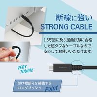 USB4ケーブル - USB（C）[オス] 0.8m 100W 40Gbps ブラック オウルテック 1本