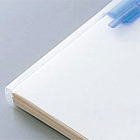 リヒトラブ ルーパーファイル A4E 2穴 青 収容枚数100枚 F-3040 1冊