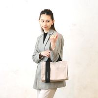 グリーンクロス オッドハンドルトート＿ＧＹ 621-6223 1個（直送品）