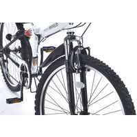 池商 折畳AＴＢ２６・６段ギア・Ｗサス M-672-BK　1台（直送品）