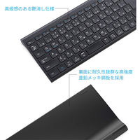 キーボード+マウスセット ワイヤレス（2.4G） 静音 超薄型 JIS配列 IC-BK23Comboブラック iClever