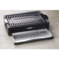 アピックスインターナショナル 減煙グリルプレート「肉祭り」 ブラック 焼肉 BBQ ステーキ １～２人用 AGP-230 1台（直送品）