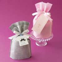 ヘッズ 2重不織布リボン付バッグ-XS/グレー DFG-RBXS 1セット(100枚:20枚×5組)