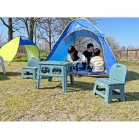 アイ・エル・シー アウトドアコンパクトテーブル LG-FT480TA 1個（直送品）