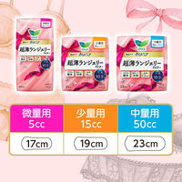 吸水ライナー 少量用 15cc ロリエ さらピュア吸水 超吸収スリム 19cm 1セット（25枚×3個） 花王