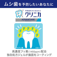 クリニカ アドバンテージ ジェルハミガキ 電動ハブラシ用 マイルドミント 90g 1セット（6本）ライオン 歯磨き粉 虫歯予防