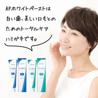 薬用 APホワイト ペースト リフレッシュミント 2本 サンスター 歯磨き粉 トータルケア ホワイトニング 美白 歯周病 虫歯 フッ素 口臭