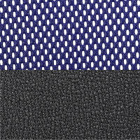 サンワサプライ　シンクロロッキングメッシュチェア　肘付き　ブルー　SNC-NET19ABL　（直送品）