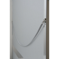 Jフロント建装　割れない軽量ミラー　幅400×高さ1500mm　シルバーフレーム　（直送品）