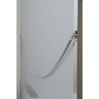 Jフロント建装　割れない軽量ミラー　幅600×高さ1500mm　シルバーフレーム　（直送品）